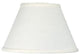 Empire Style 12" Washer Lampshade Replacement, White
