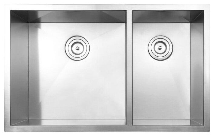Ruvati RVH7515 Undermount 16 Gauge 32" Kitchen Sink Double Bowl
