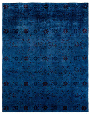 Vibrance, One-of-a-Kind Handmade Area Rug Purple, 8'0"x10'3"