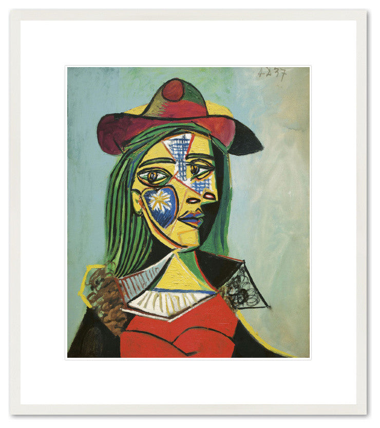 Dona amb barret i coll de pell (Marie-Therese Walter). Paris, 4 de desembre de 1