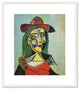 Dona amb barret i coll de pell (Marie-Therese Walter). Paris, 4 de desembre de 1