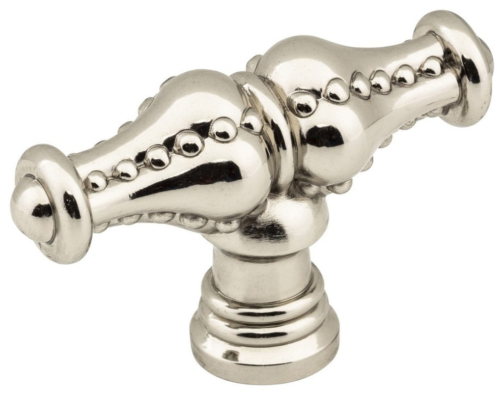 Jeffrey Alexander 918L-NI Prestige Cabinet "T" Knob, Polished Nickel