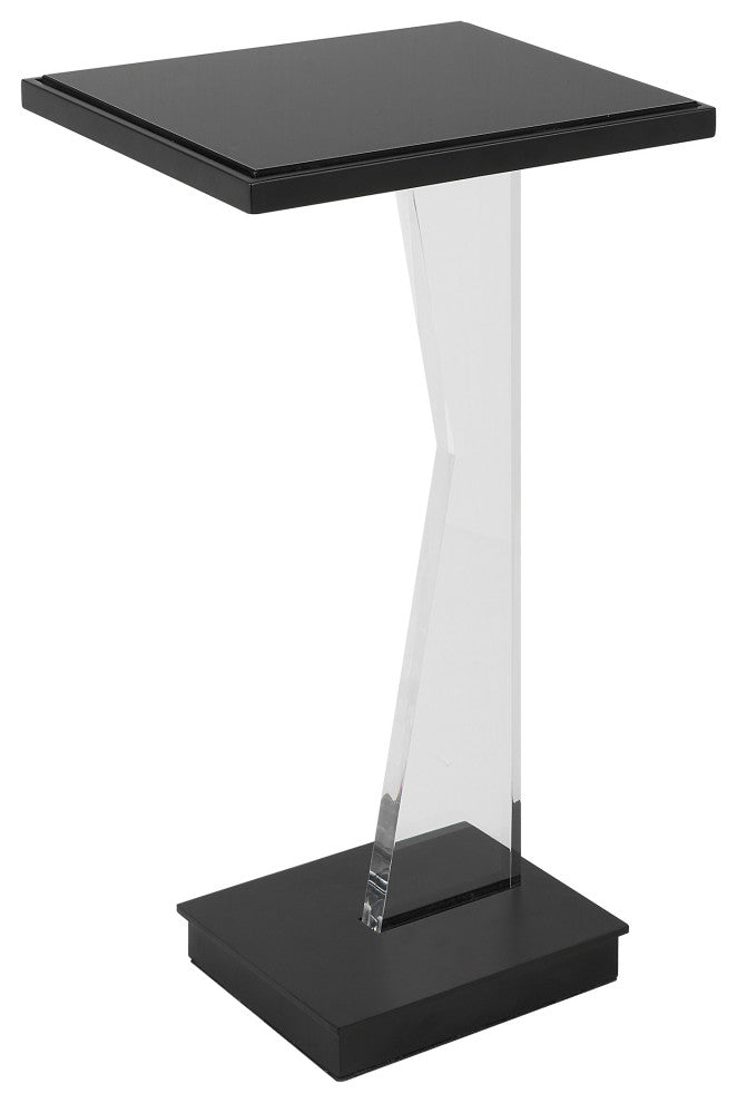 Uttermost Angle Contemporary Accent Table