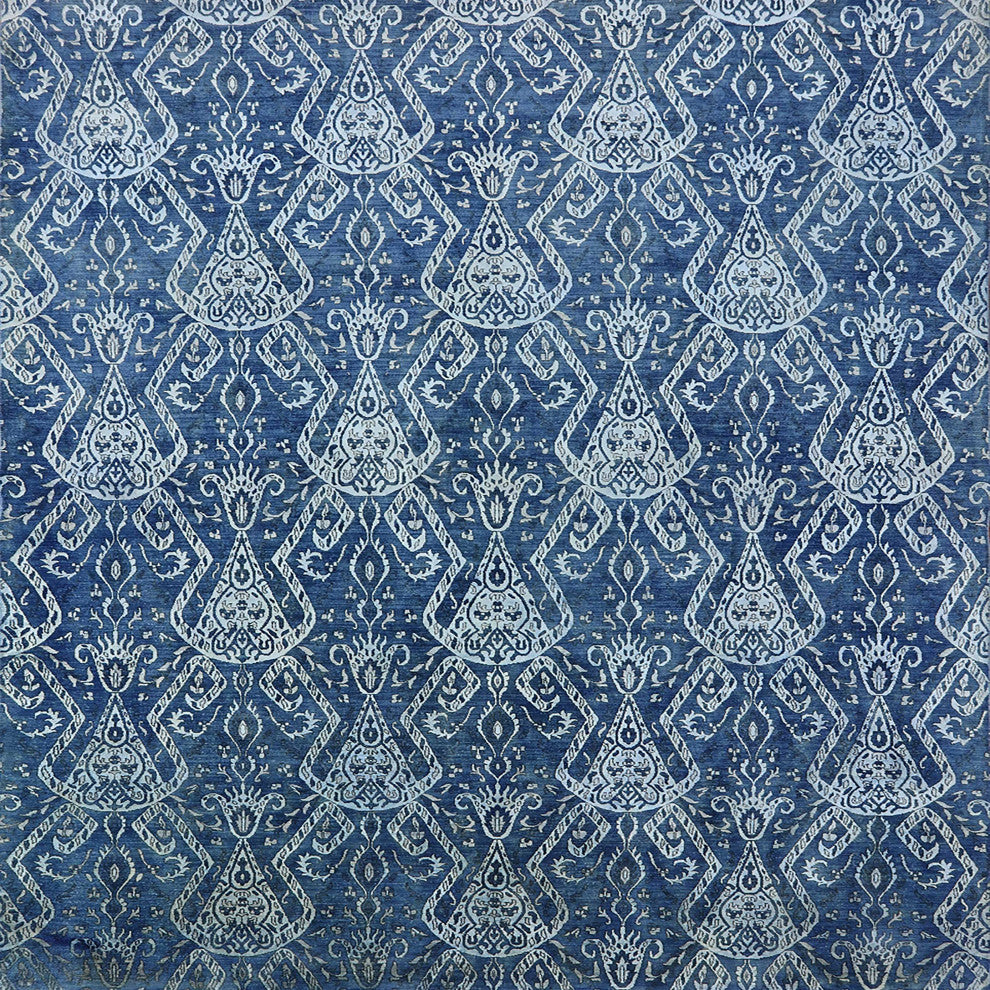 Ahgly Company Indoor Square Mid-Century Modern Area Rugs, 8' Square