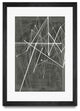 "Vertices II" Matted and Framed, 52" X 36"