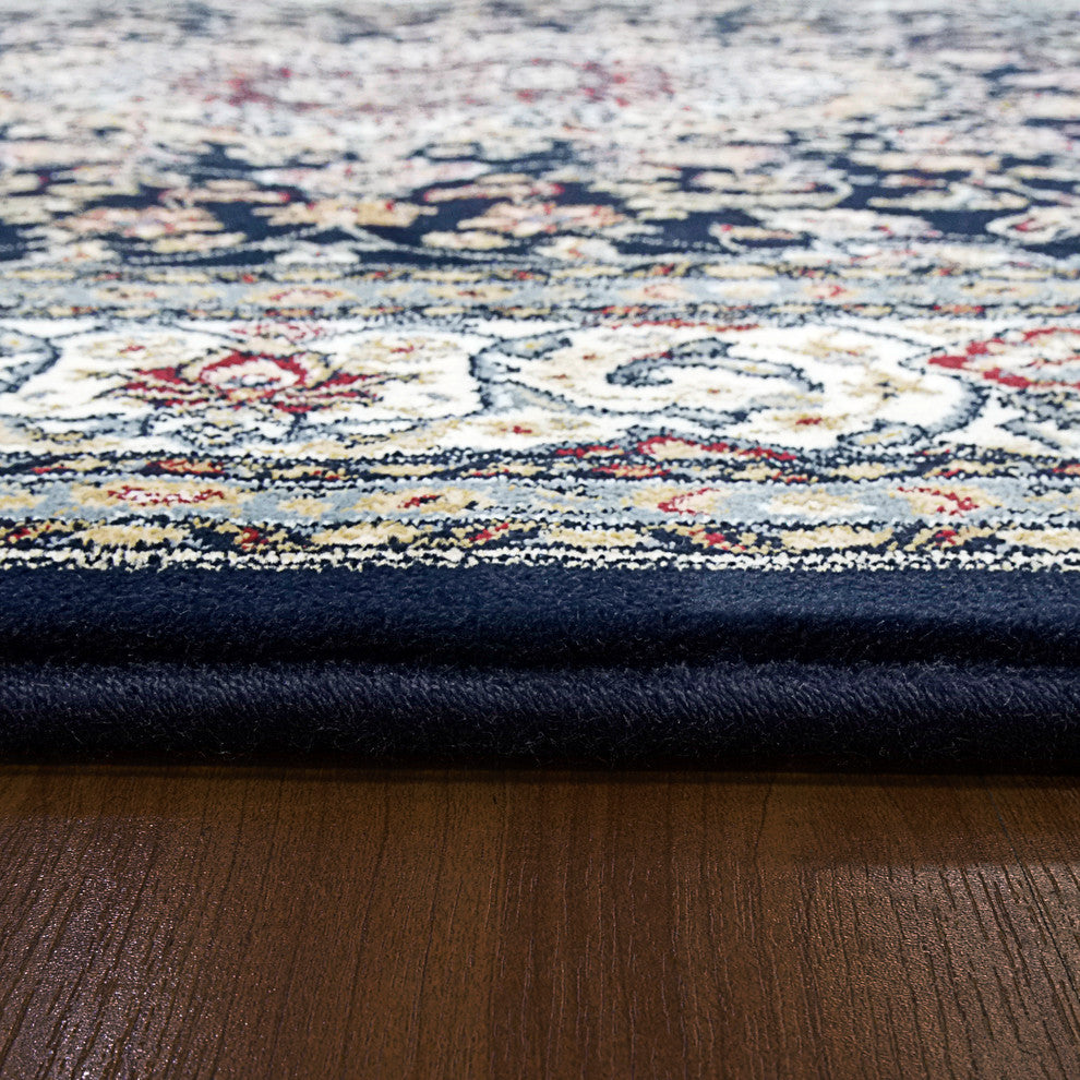 Ancient Garden Rug, 5'3"X7'7" Oval