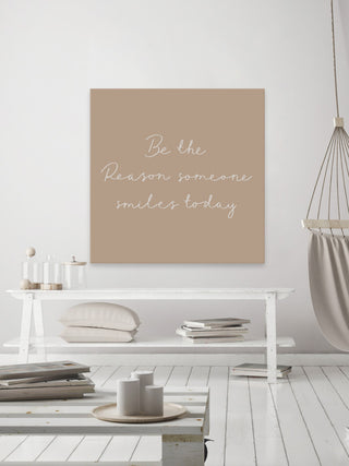 "Be the Reason" Painting Print on Wrapped Canvas, 32x32
