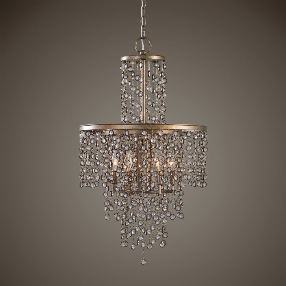 Uttermost Valka 6-Light Crystal Chandelier
