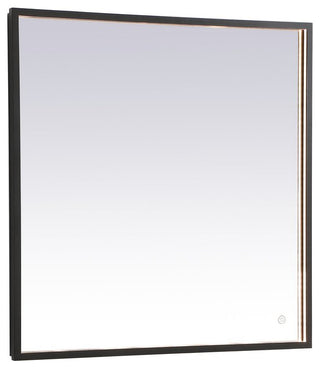 Modern Black Led Mirror