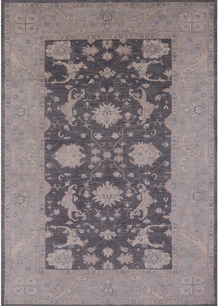 Ahgly Company Indoor Rectangle Mid-Century Modern Area Rugs, 5' x 8'