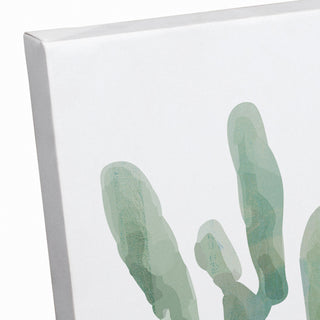 Horizontal Cactus 36x12 Canvas Wall Art
