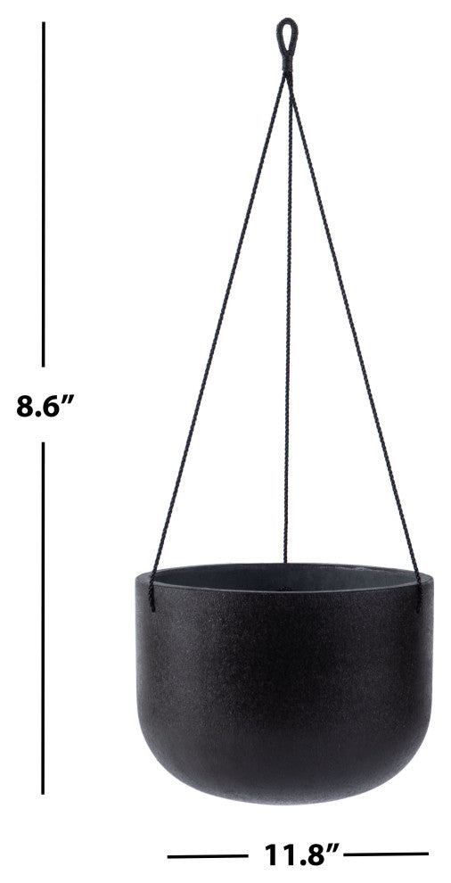Safavieh Outdoor Rancer Planter, Black