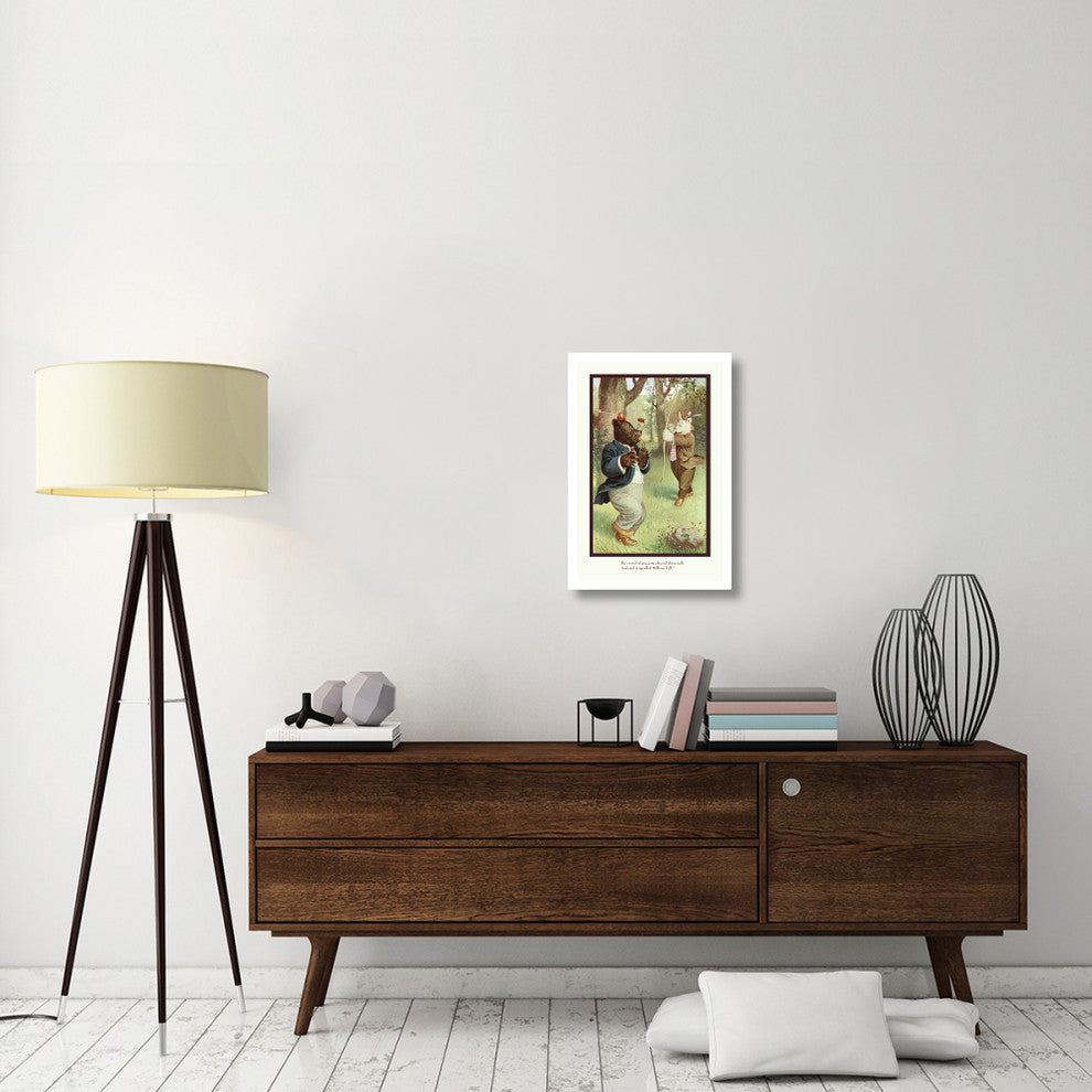 "Teddy Roosevelt's Bears: William Tell" Paper Print by R.K. Culver, 18"x26"