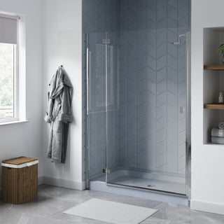 Voltaire 60"x36" Single-Threshold, Center Drain, Shower Base, Gray