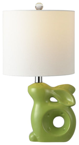 Safavieh Ruby Rabbit Lamp Green