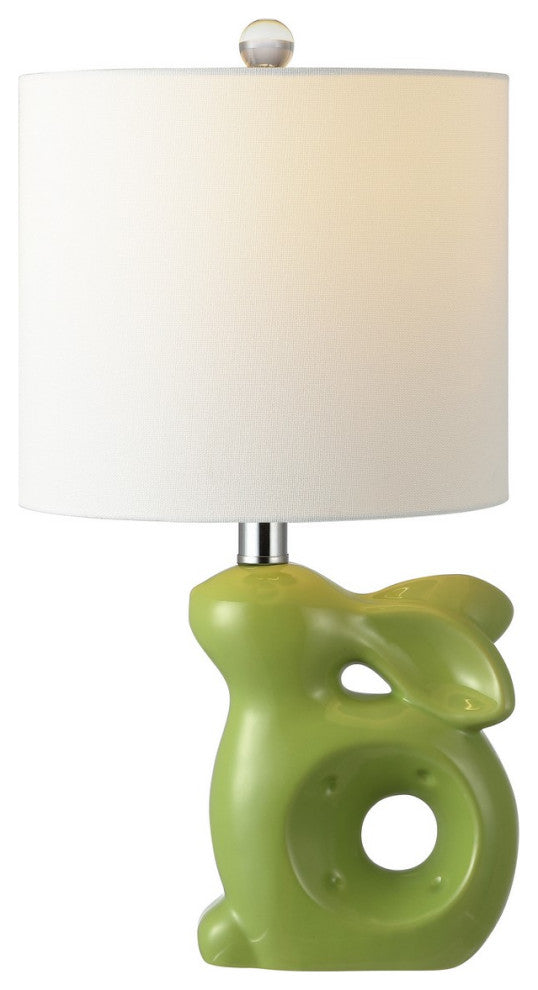 Safavieh Ruby Rabbit Lamp Green