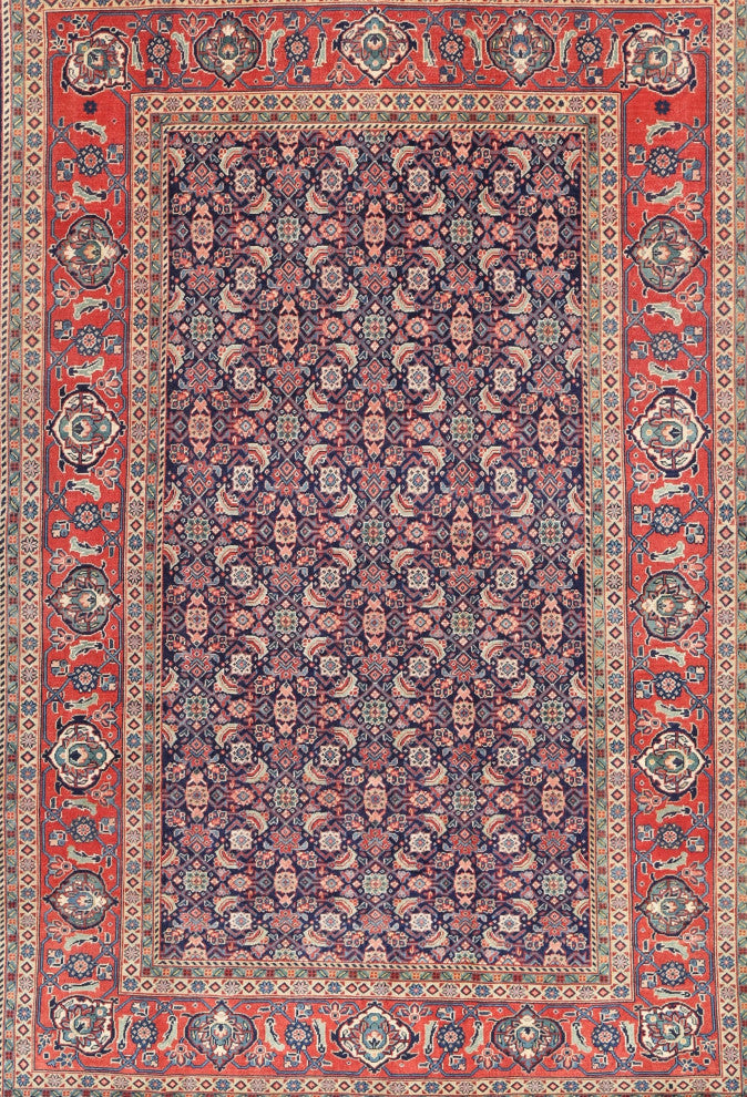 Ahgly Company Indoor Rectangle Traditional Area Rugs, 7' x 9'