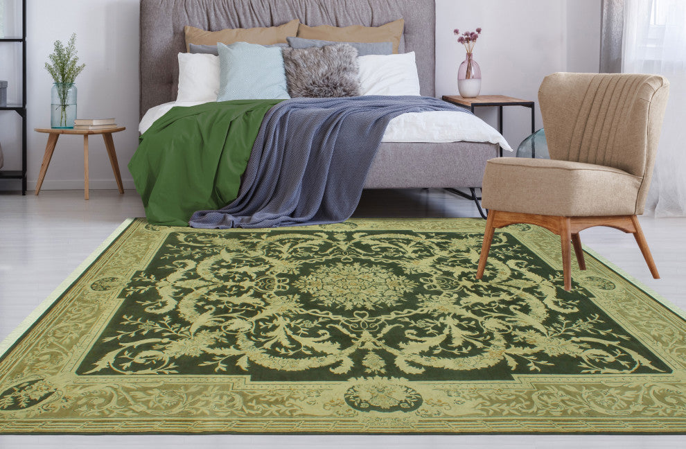 Pak-Persian Dakarai Charcoal/Beige Rug, 8'0x10'2