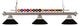 Shark Collection 3 Light Billiard Light in Brushed Nickel Finish