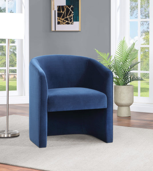Iris Upholstered Dining/Accent Chair Coco, Indigo