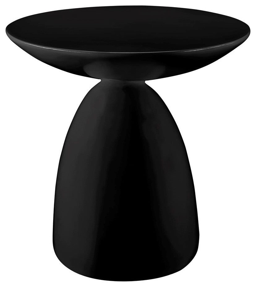 Modern Black Flow Side Table
