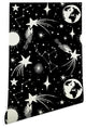 Deny Designs Heather Dutton Solar System Wallpaper, Black, 2'x8'