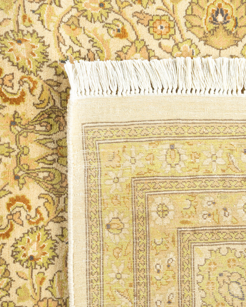 Mogul, One-of-a-Kind Hand-Knotted Area Rug Ivory, 6' 1" x 9' 2"