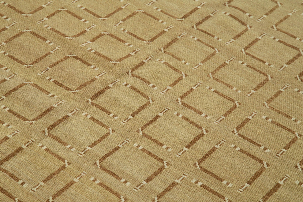 Rug N Carpet - Handwoven Oriental 8' 2" x 10' 0" Decorative Oushak Area Rug
