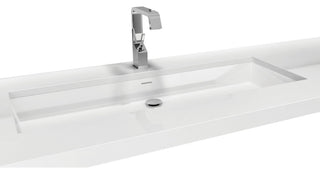 36x15 Cube Collection Vessel Sink, WETMAR BIO Matte White