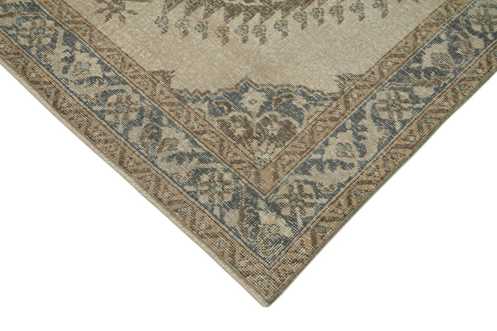 Rug N Carpet - Handmade Anatolian 4' 8" x 12' 5" Antique Runner Rug