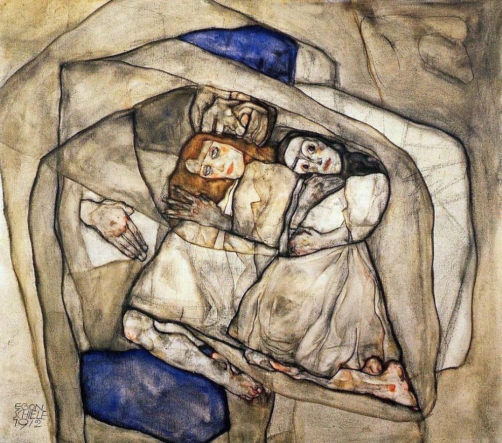 Egon Schiele Conversion - 20" x 25" Premium Canvas Print