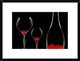 "F O R K" Framed Digital Print by Doris Reindl, 26"x20"