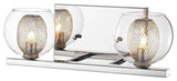 2 Light Vanity Chrome