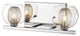 2 Light Vanity Chrome