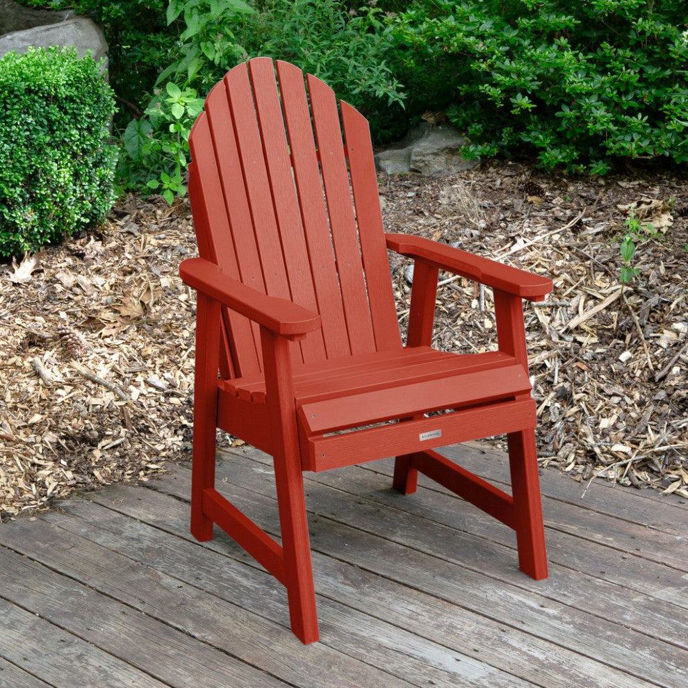 Hamilton Adirondack Chair, Rustic Red