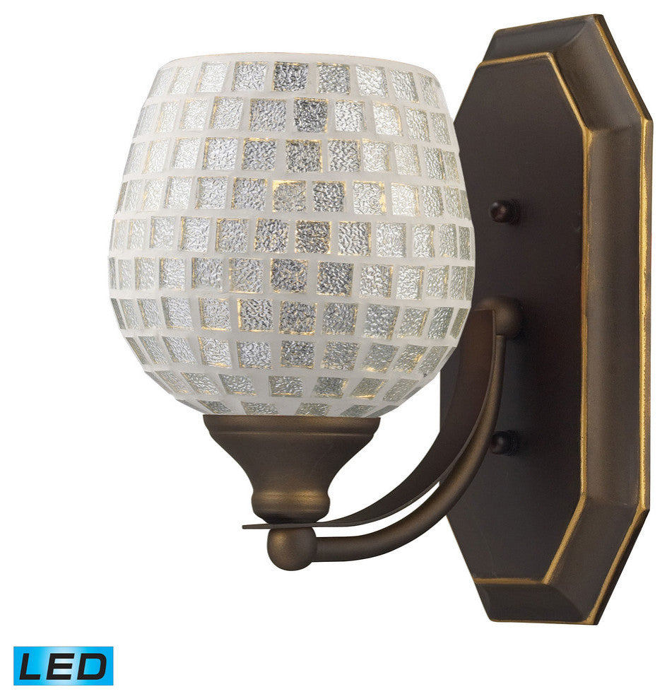 Elk Lighting 570-1B-SLV-LED Bath and Spa 1-Light Vanity Light