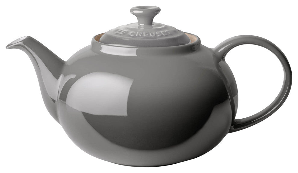 Le Creuset Stoneware Classic Teapot, 1.3 L, Flint