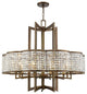 Grammercy Chandelier, Hand-Painted Palatial Bronze