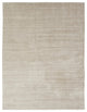 MERIDIAN Chino Hand Made Wool and Silkette Area Rug, Off-White, 9'6"x13'