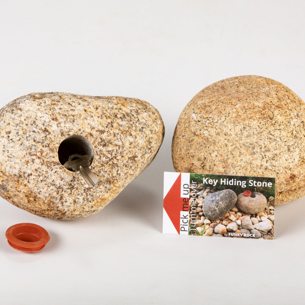 Real Rock Key Hiding Stone