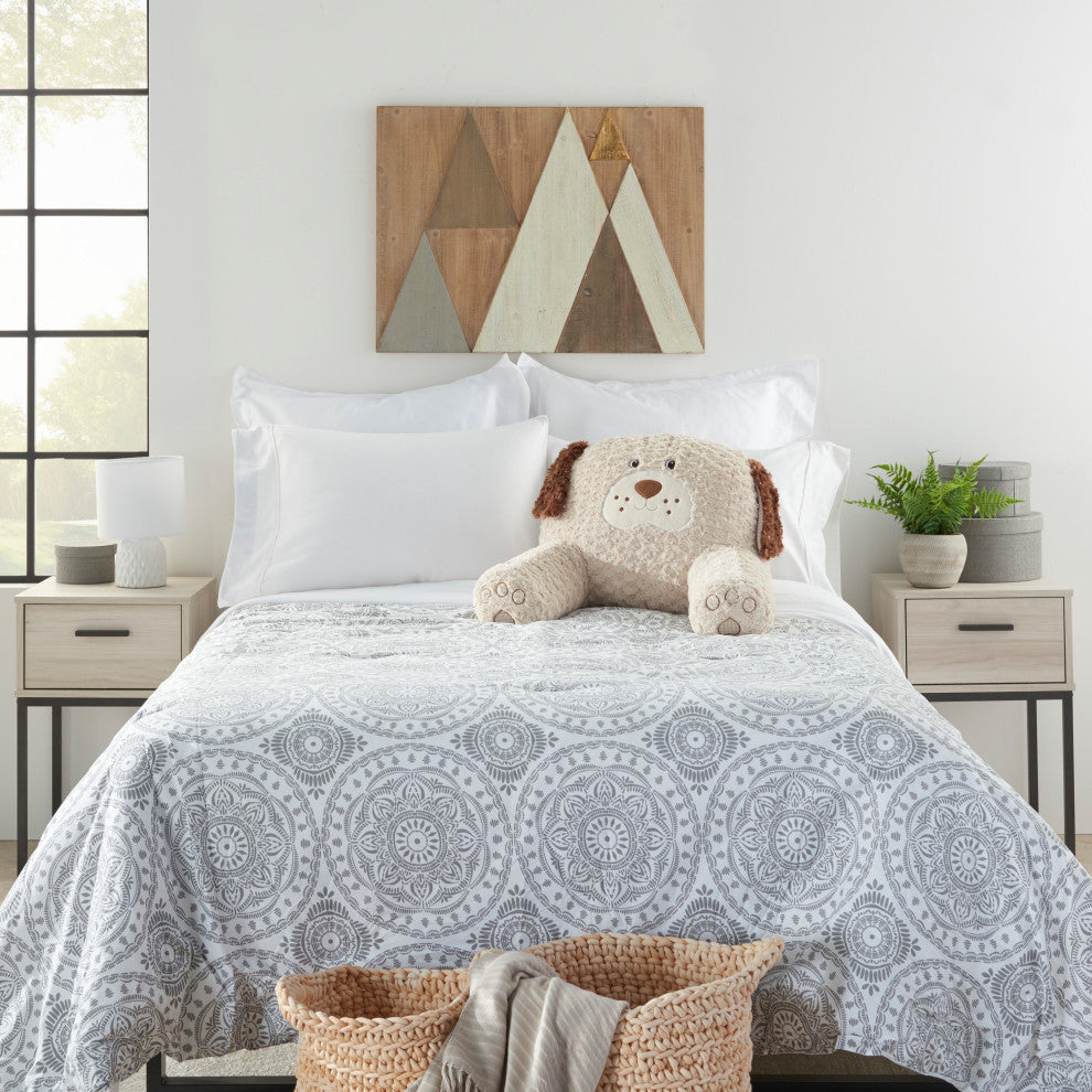 Mina Victory N2272 Plush Animal, BEIGE, 21" X 16"
