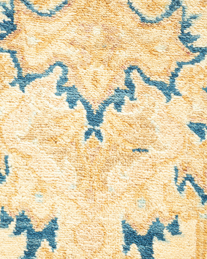 Mogul, One-of-a-Kind Hand-Knotted Area Rug Ivory, 6' 1" x 8' 10"