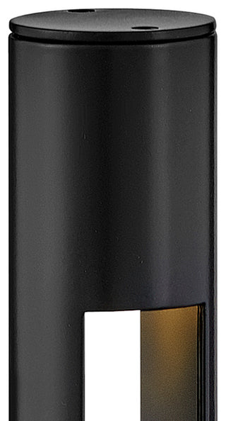 Hinkley Atlantis Round Small Bollard, Satin Black