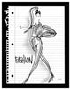 "Doodle Fashion" Digital Paper Print by Anne Tavoletti, 30"x37"