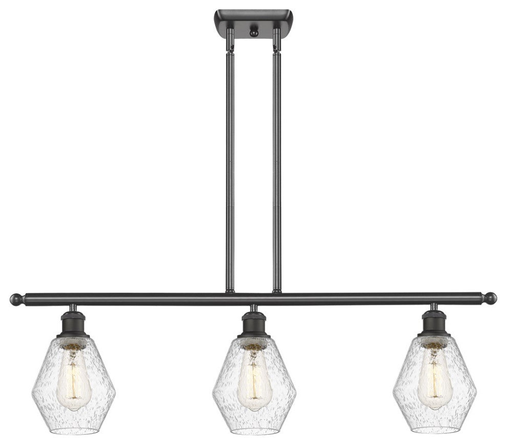 Innovations 516-3I-OB-G654-6-LED 3-Light Island Light, Oil Rubbed Bronze