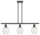 Innovations 516-3I-OB-G654-6-LED 3-Light Island Light, Oil Rubbed Bronze