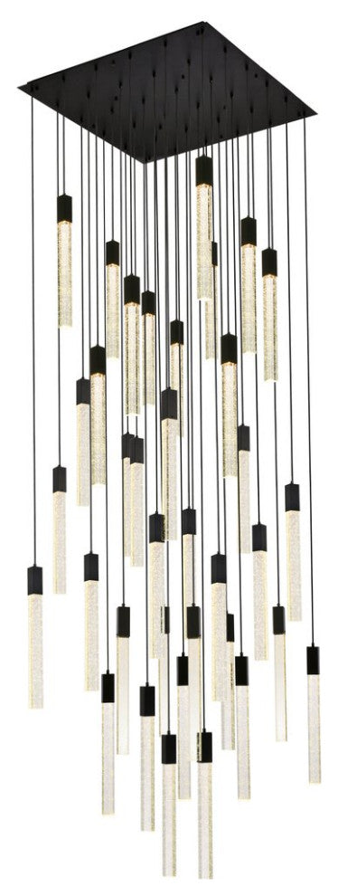 Wade 36-Light Pendant, Black