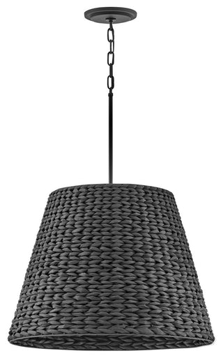 Hinkley Seabrook Medium Chandelier, Black