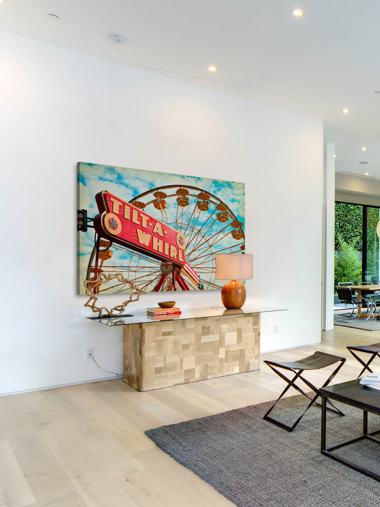 "Tilt a Whirl" Print on Canvas by Sylvia Cook