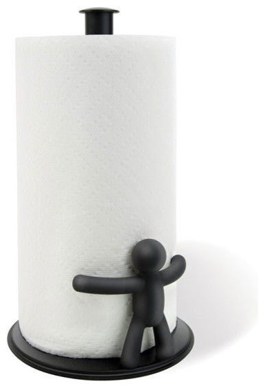 Buddy Paper Towel Holder, Black